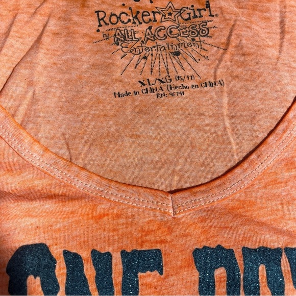 Orange "One Day A Year I Get To Be Me" graphic tee with a fun Halloween vibe - Picture 3 of 5